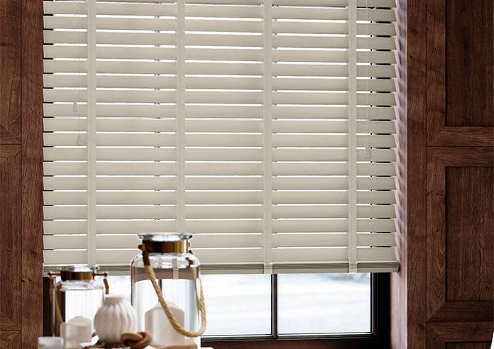 Ecowood Deluxe, Caramel Clay Satin - Motorised Venetian Blind - Image 5